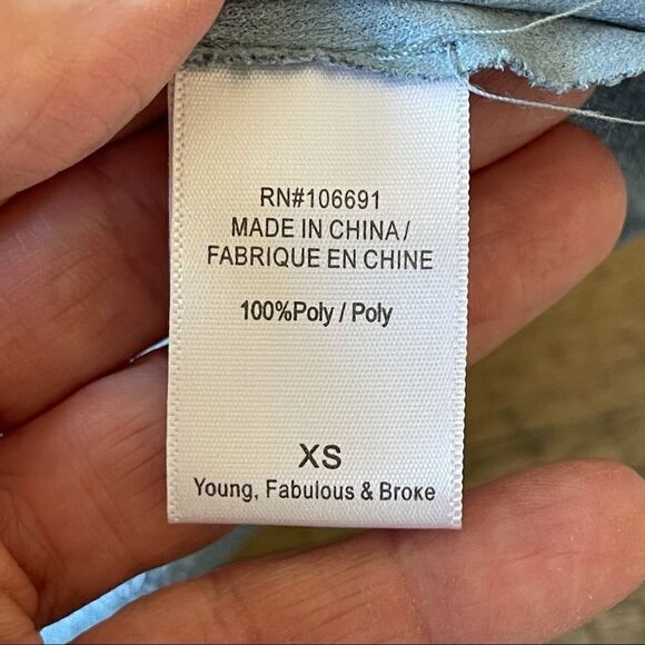 Young Fabulous and Broke Off Shoulder Ruffle Top - Picture 7 of 10